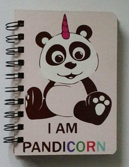 Tahta Kapaklı Elişi Defter ( Pandicorn  ) resmi