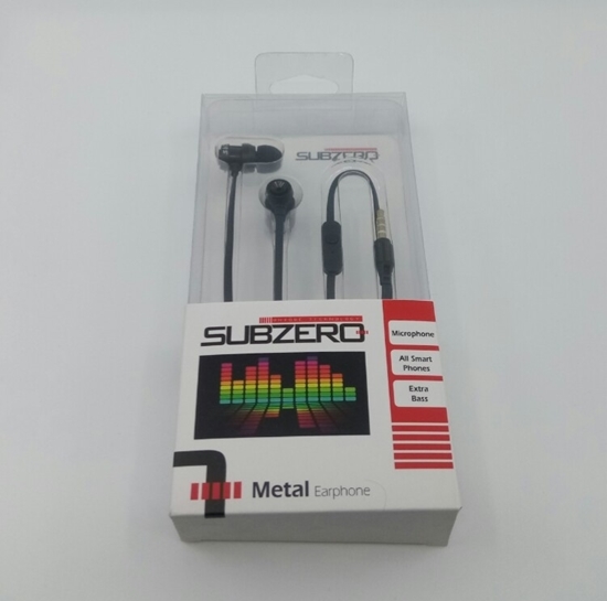 Kulaklık Mikrofon Metal Earphone resmi