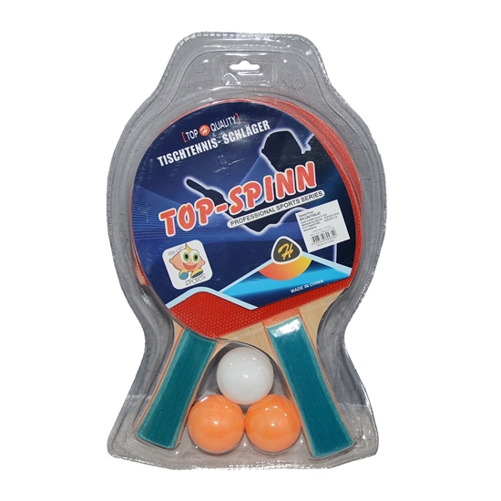 PİNG PONG RAKET SET resmi