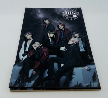 Tahta Poster  BTS 5 ( 20 cm  30 cm ) resmi