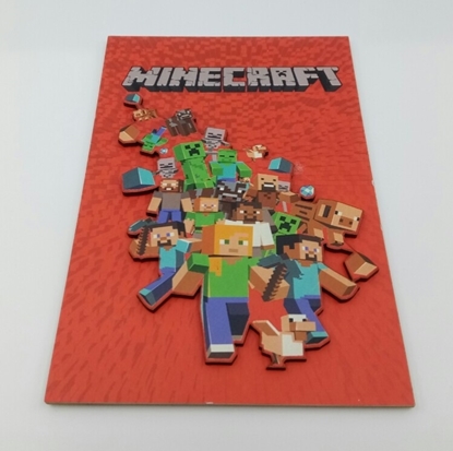 Tahta Poster  Minecraft ( 20 cm  30 cm ) resmi