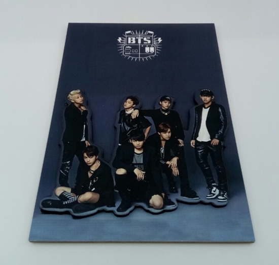 Tahta Poster  BTS 3 ( 20 cm  30 cm ) resmi