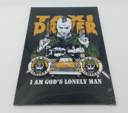 Tahta Poster  Taxi Driver ( 20 cm  30 cm ) resmi