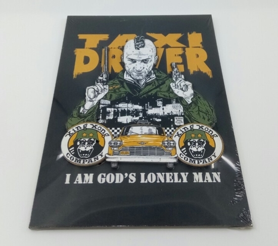 Tahta Poster  Taxi Driver ( 20 cm  30 cm ) resmi