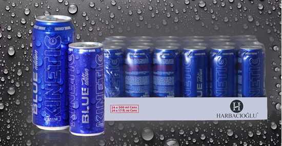 Kinetic Blue Energy Drinks resmi