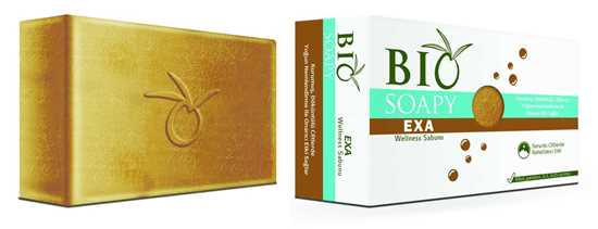 Biosoapy® EXA Wellness Egzama Sabunu 100 gr (Kurumuş,Döküntülü Ciltlerde Yoğun Nemlendirme ile Onarıcı Etki) resmi