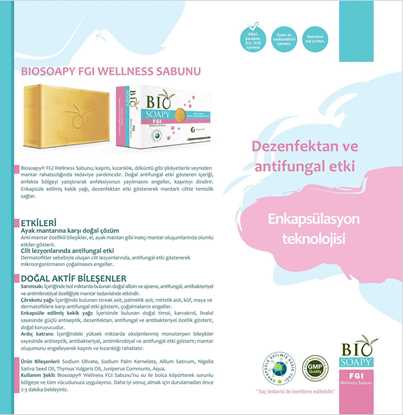 Picture of Biosoapy® FGI Wellness Mantar Sabunu 100 gr (Kaşıntı, kızarıklık, döküntü gibi şikâyetlerle seyreden mantar)