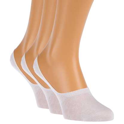 3'lü paket Beyaz Babet çorabı resmi