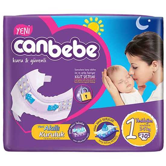 Canbebe Baby Diaper Jumbo Package No:1 resmi