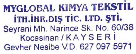 Satıcı için resim myglobal kimya tekstil