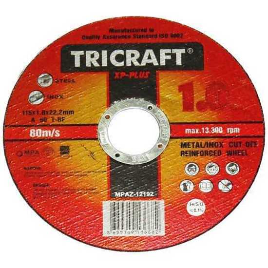 115X1 İNOX KESİCİ TRİCRAFT resmi