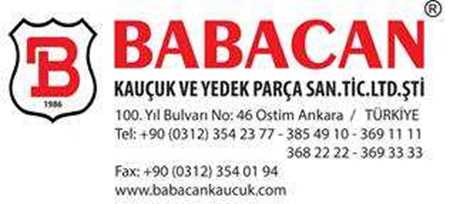 Satıcı için resim BABACAN RUBBER INDUSTRY AND TRADE LTD. CO.