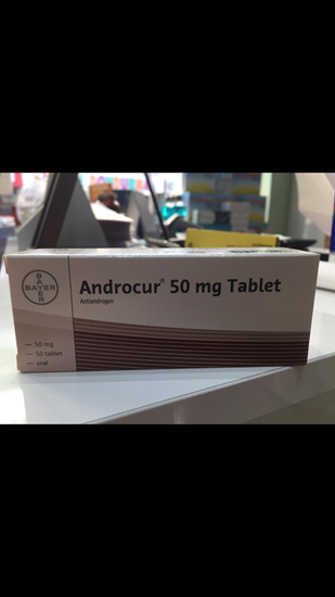 Androcur 50 mg 50 tablet With free shipping supply all products resmi