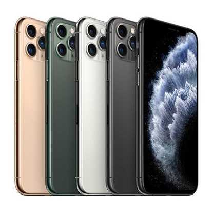 Stokta Hızlı Sevkiyat Telefonu 11 Pro Max sınıf AA akıllı telefon unlocked orijinal için yenilenmiş iphone11 Pro Max koyu yeşil kılıf resmi