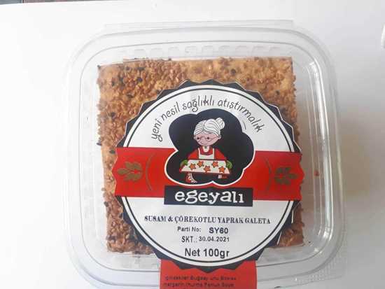 SUSAM & ÇÖREKOTLU YAPRAK GALETA 100 gr resmi