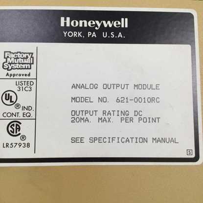 Honeywell S9000 Second Hand Parts ANALOG OUTPUT 621-0010RC resmi