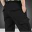 Fashion Erkek Keten Kargo Pantolon resmi