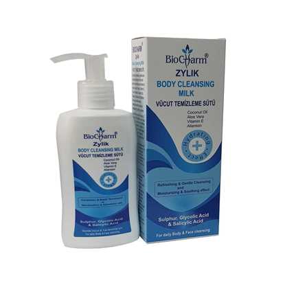 BioCharm Zylik Vücut Temizleme Sütü / Body Cleansing Milk 150 ml resmi