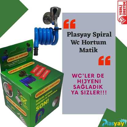Picture of Plasyay Spiral Wc Hortum Matik Mavi