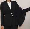 Picture of siyah kemerli ceket bluz