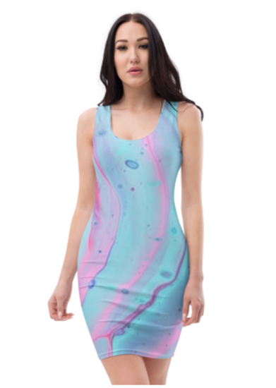Picture of DutyFreeZara Special Collection Spring Sublimation Cut & Sew Dress