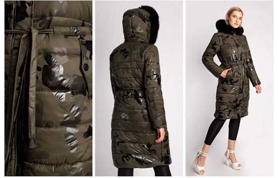 Picture of Passion Line quilted long puffer jacket -3011K