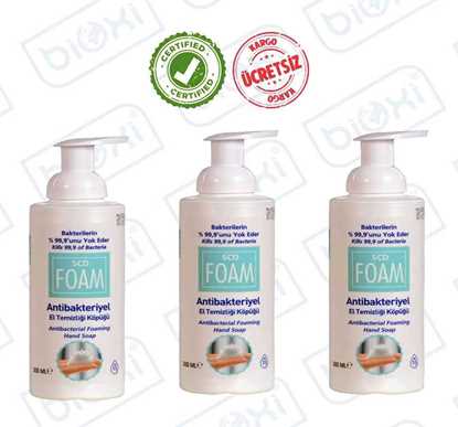 SCD Foam Antibakteriyel Köpük Sabun 500 ml.(3 LÜ) resmi