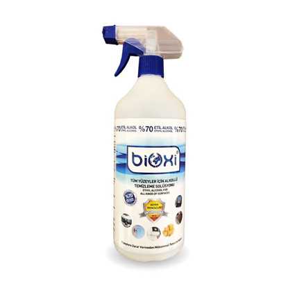 Bioxi® Alkollü Temizleme Solüsyonu 1 lt - Tüm Yüzeyler için resmi