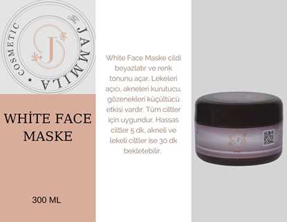 Picture of Jammila White Face Mask