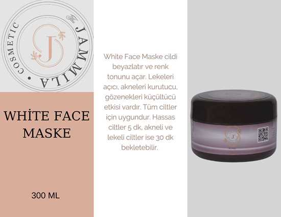 Jammila White Face Mask resmi