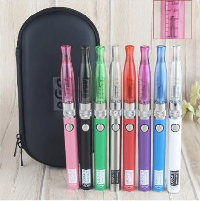 Picture of GS H2 tankı Evod E sigara Vaper çift başlangıç kiti ile 2.0ml Clearomizer 510 konu buharlaştırıcı kalem UGO V II pil