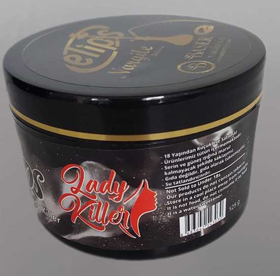 Lady Killer Aromalı Nargile Melası 125 Gram resmi