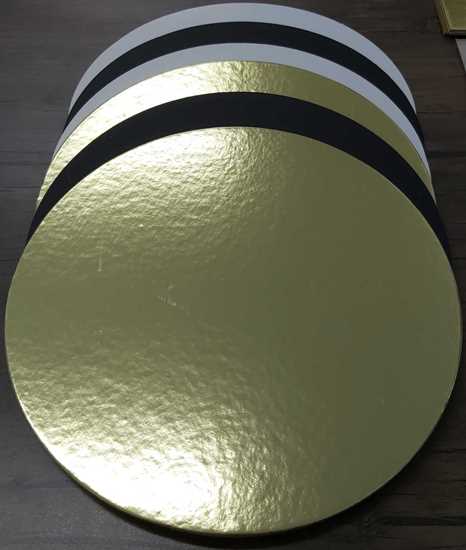 Picture of GOLD CAKE BASE , GOLD CARDBOARD