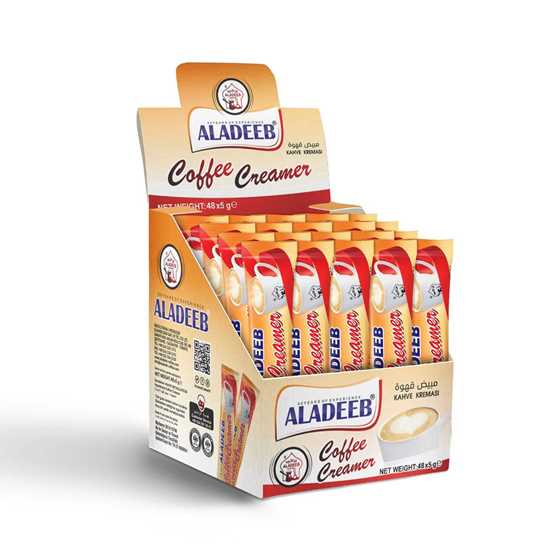 ALADEEB Kahve Kreması 5gr 48 Li (48x5gr) resmi