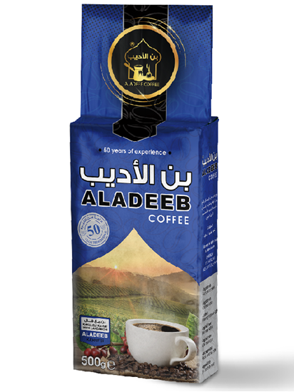 Picture of ALADEEB Kahvesi 500g Çifte Kavrulmuş Ekstra Kakuleli Türk Kahvesi