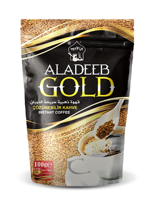 ALADEEB Gold Hazır Kahve 100g resmi