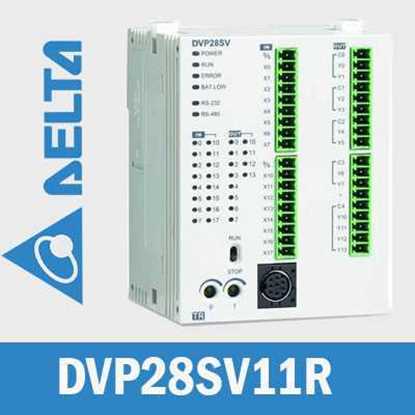 Picture of PLC Delta - Dvp28Sv11R2 Dvp Standart Modüler röle çıkışlı plc